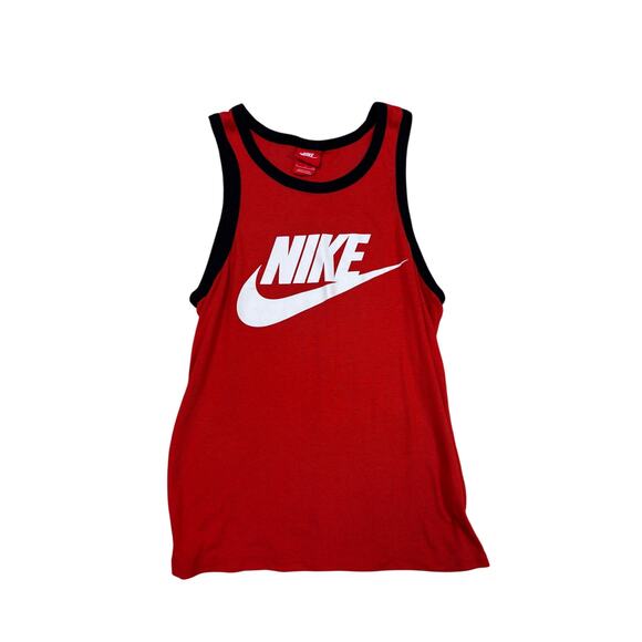 Nike Red Logo Tank - Size S - Picture 1 of 2